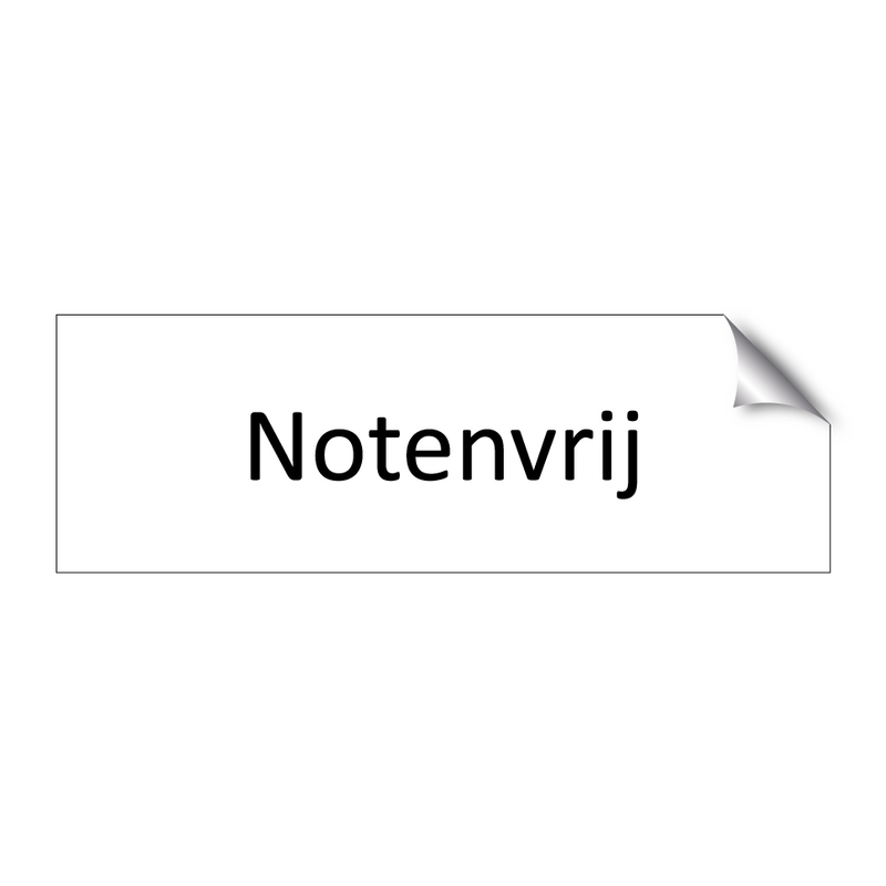 Notenvrij & Notenvrij & Notenvrij