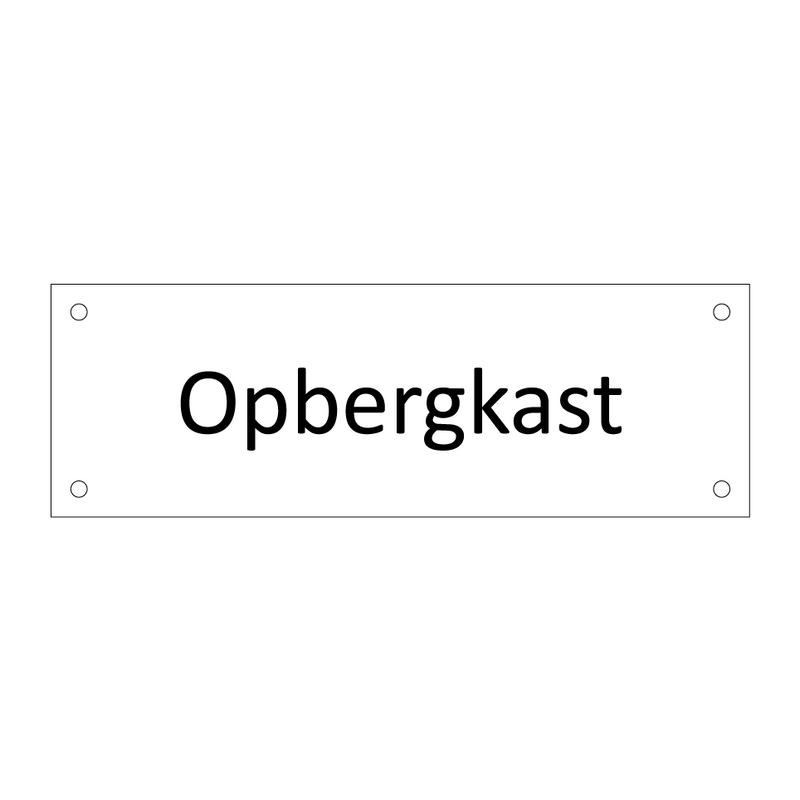 Opbergkast & Opbergkast & Opbergkast