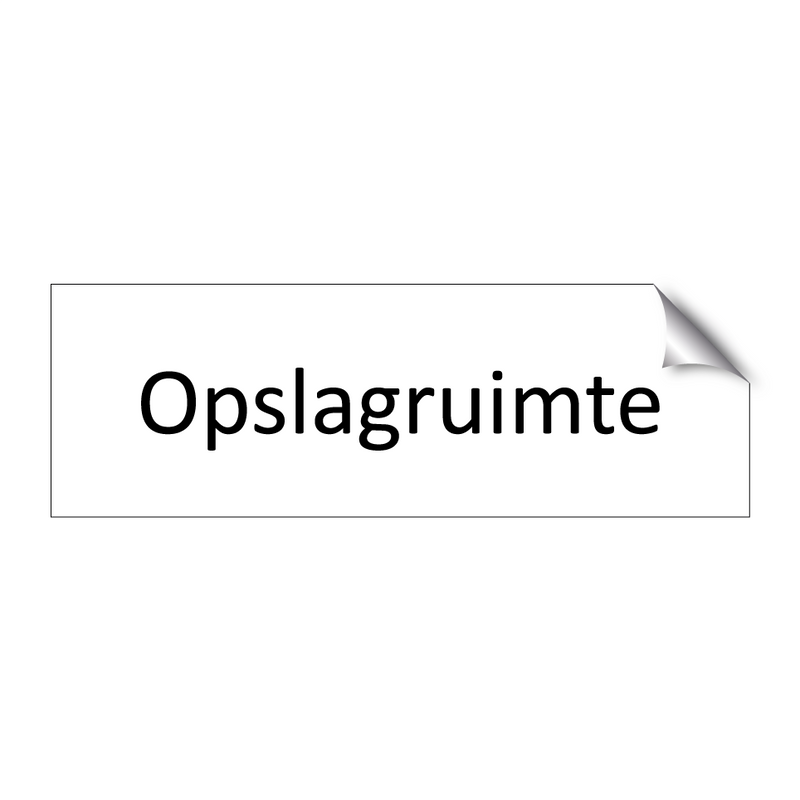 Opslagruimte & Opslagruimte & Opslagruimte