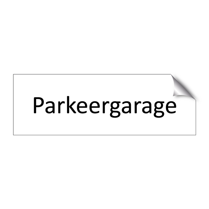 Parkeergarage & Parkeergarage & Parkeergarage