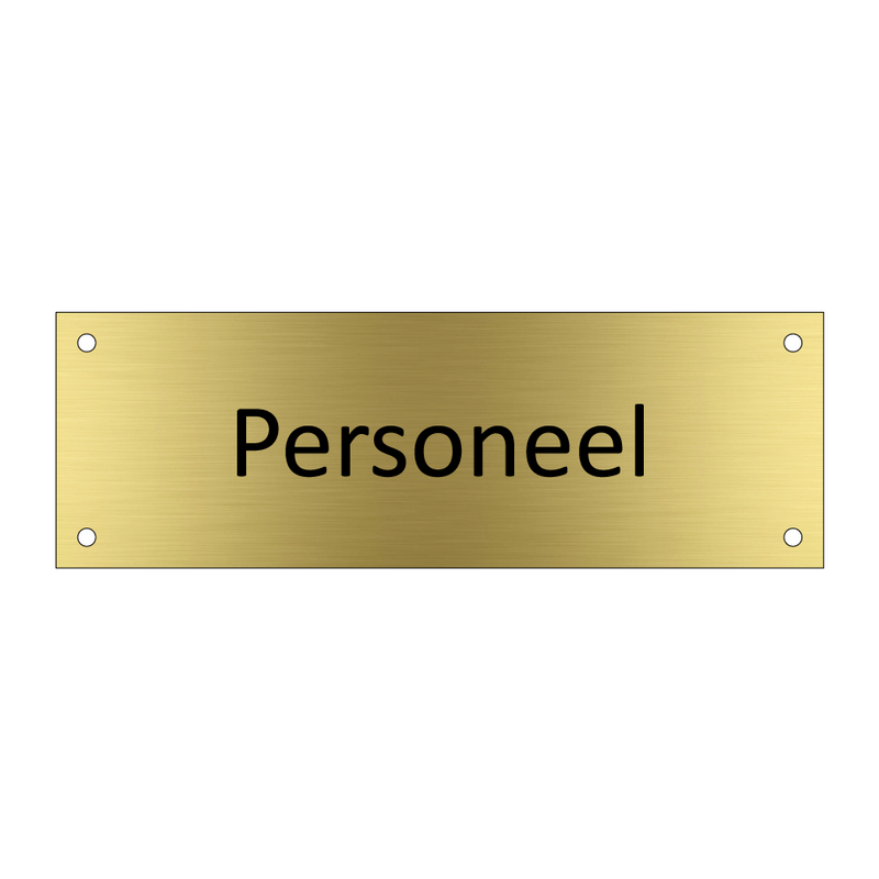 Personeel & Personeel & Personeel