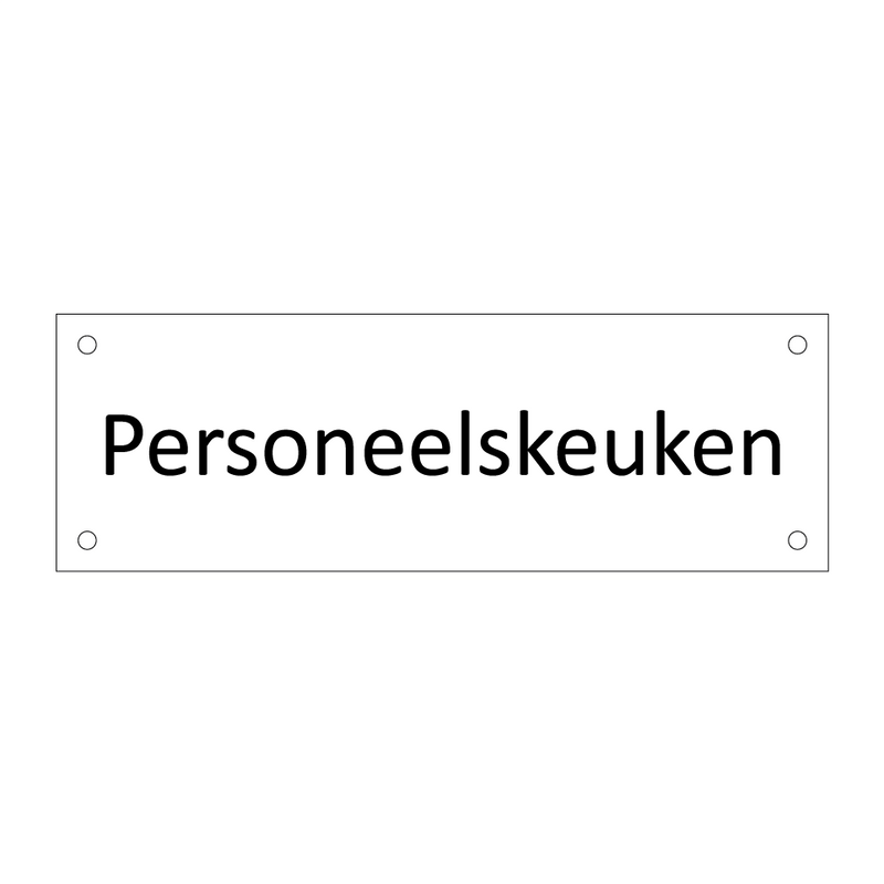 Personeelskeuken & Personeelskeuken & Personeelskeuken