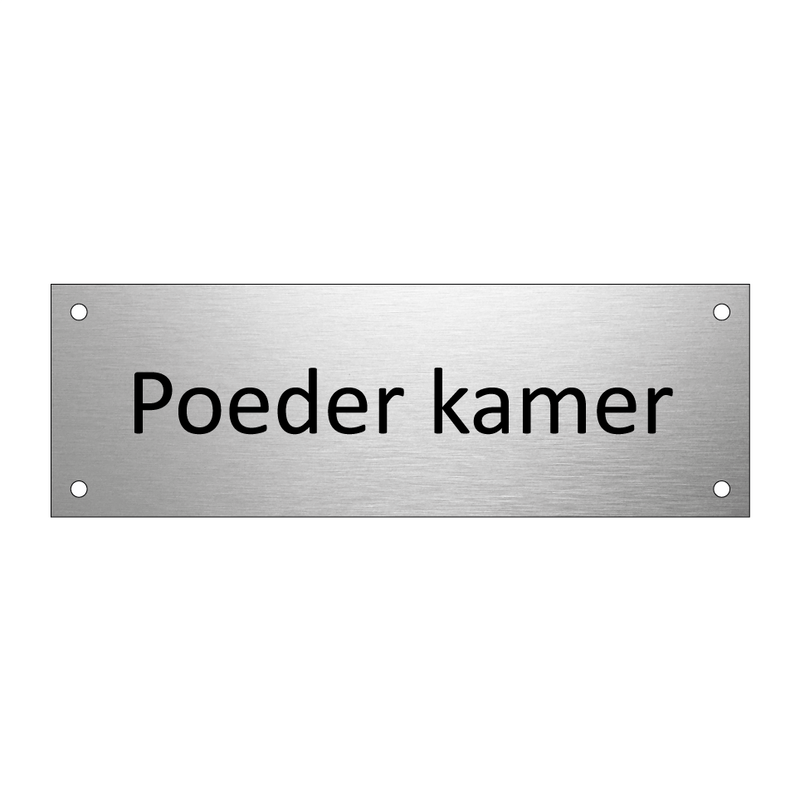 Poeder kamer & Poeder kamer & Poeder kamer