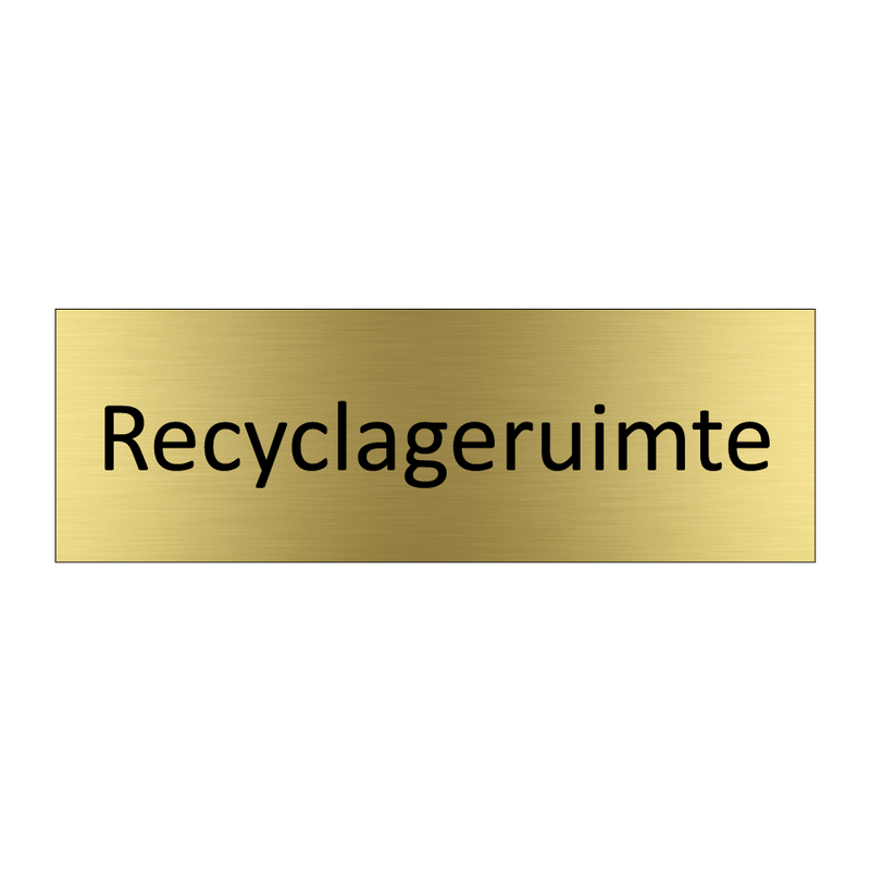 Recyclageruimte & Recyclageruimte & Recyclageruimte & Recyclageruimte & Recyclageruimte