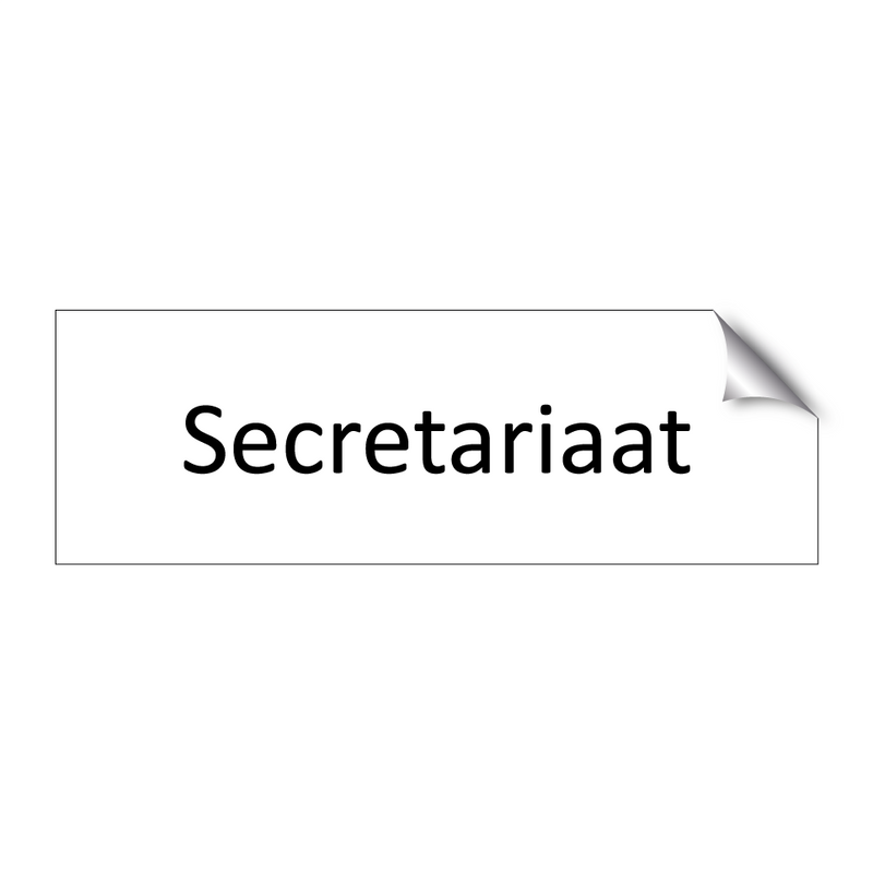 Secretariaat & Secretariaat & Secretariaat