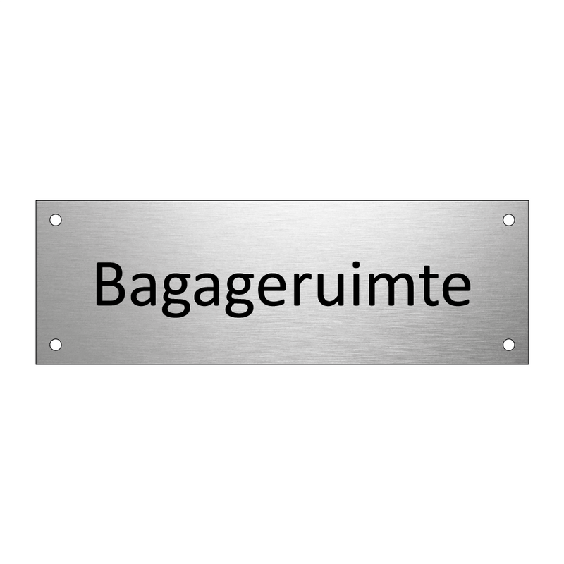 Bagageruimte & Bagageruimte & Bagageruimte