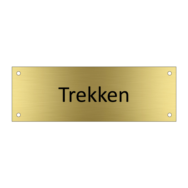 Trekken & Trekken & Trekken