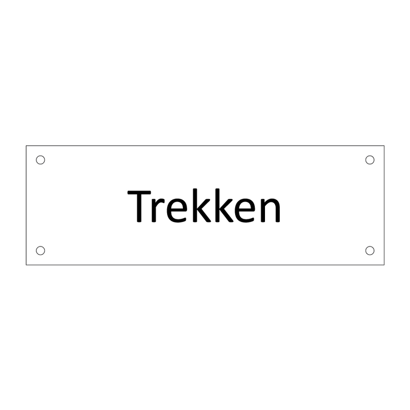 Trekken & Trekken & Trekken