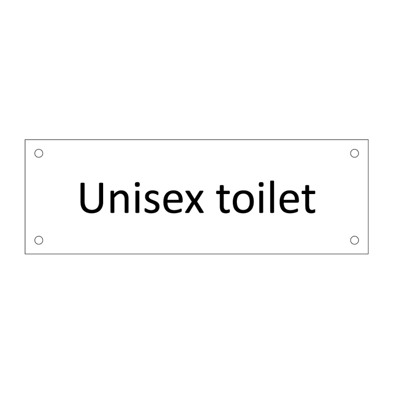 Unisex toilet & Unisex toilet & Unisex toilet