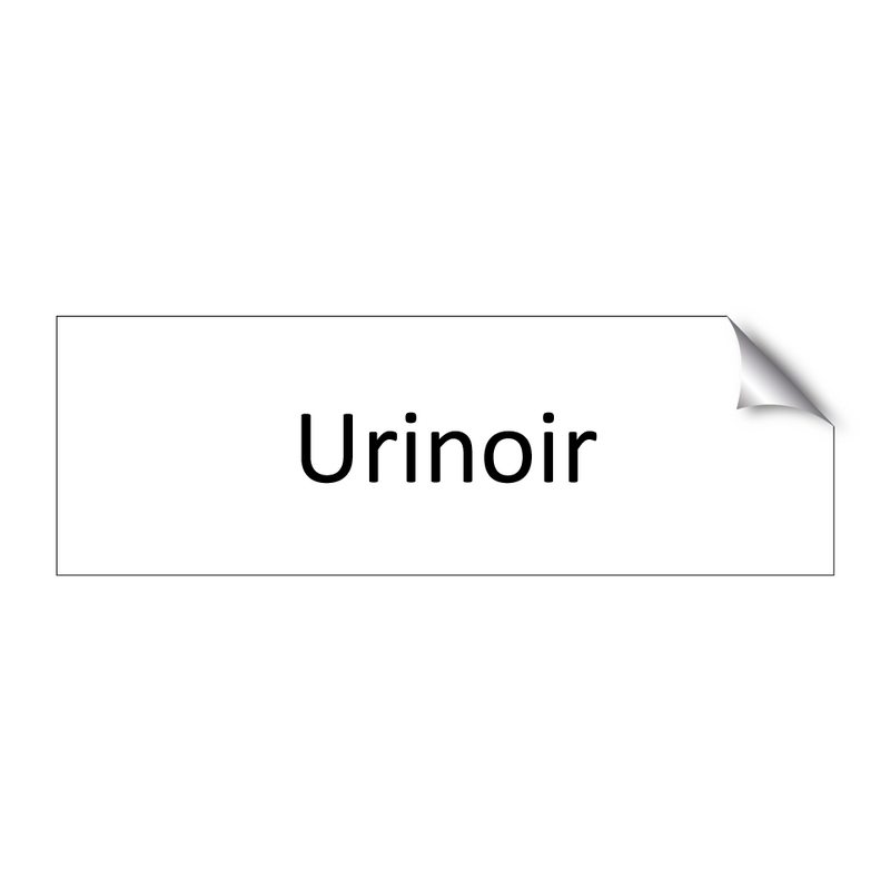 Urinoir & Urinoir & Urinoir