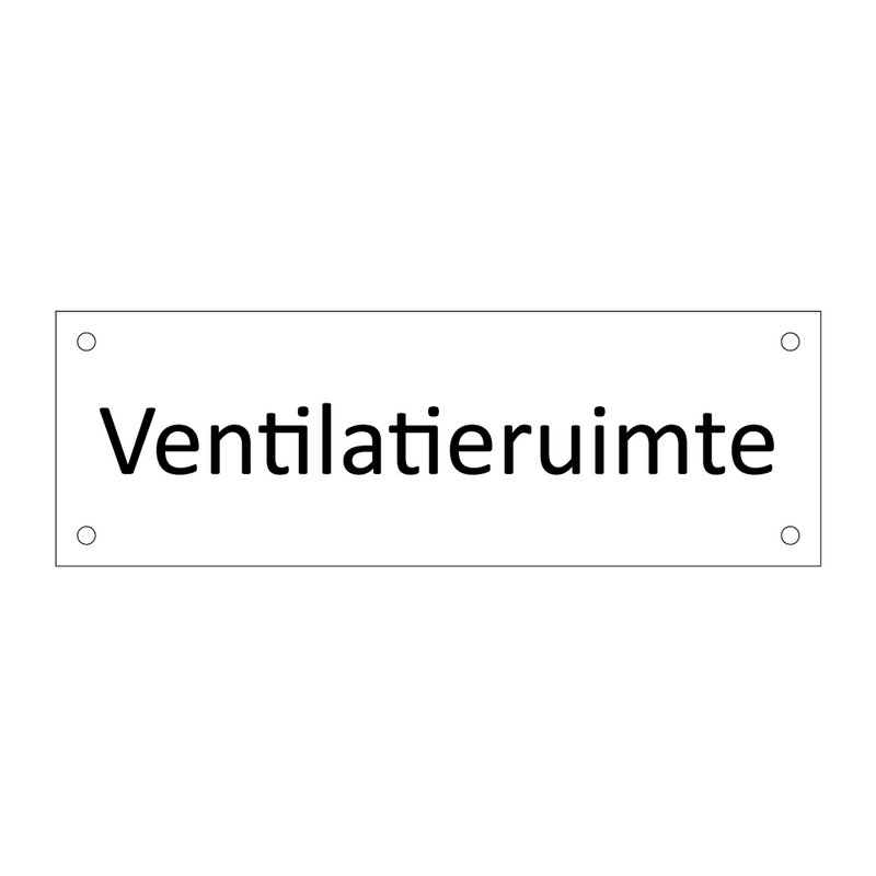 Ventilatieruimte & Ventilatieruimte & Ventilatieruimte