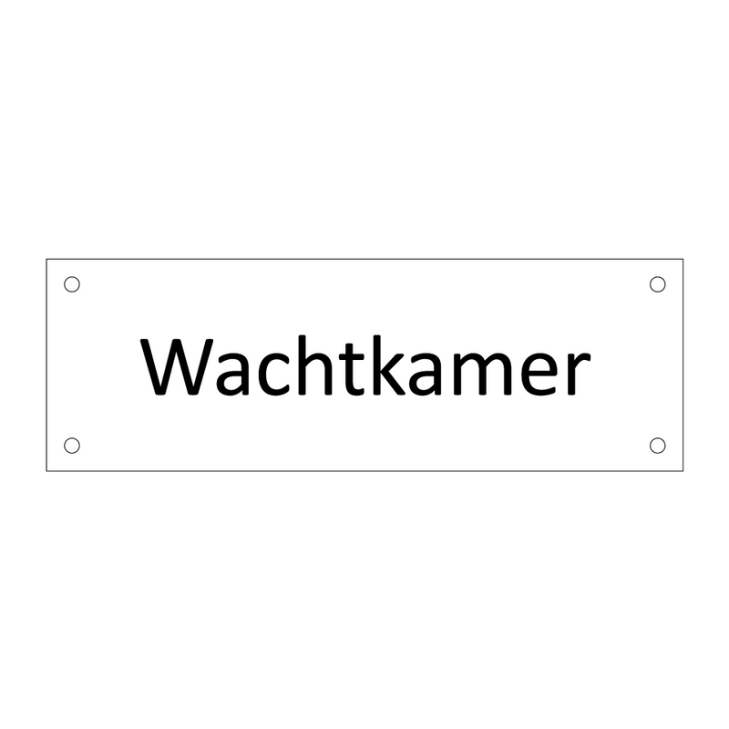 Wachtkamer & Wachtkamer & Wachtkamer