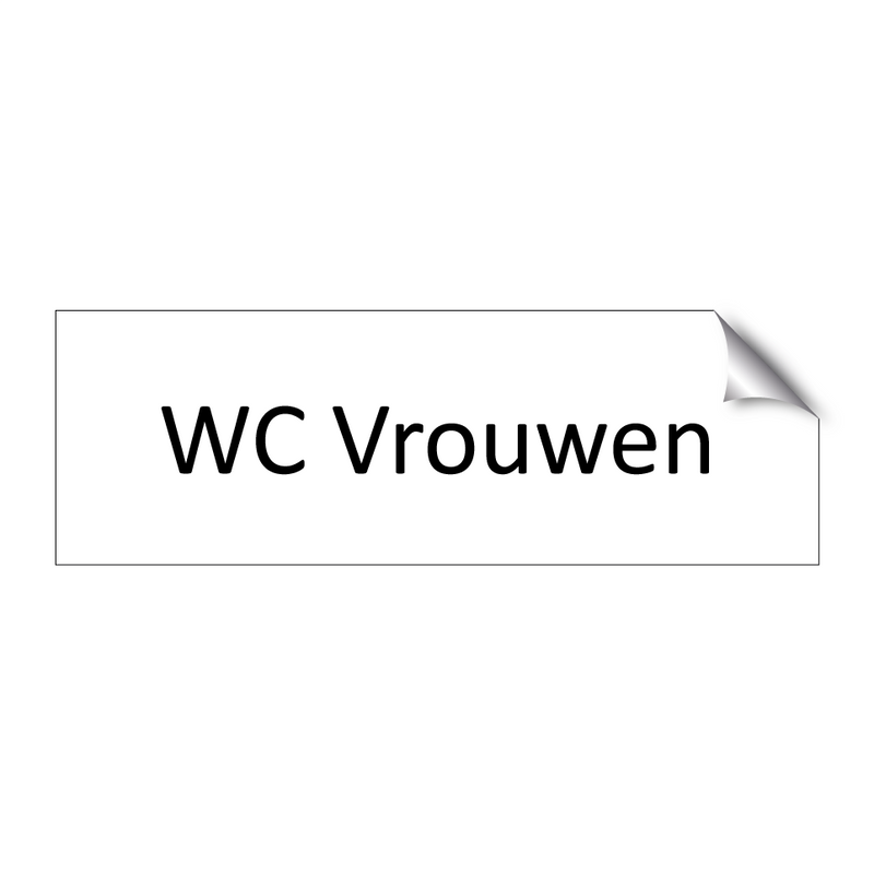 WC Vrouwen & WC Vrouwen & WC Vrouwen