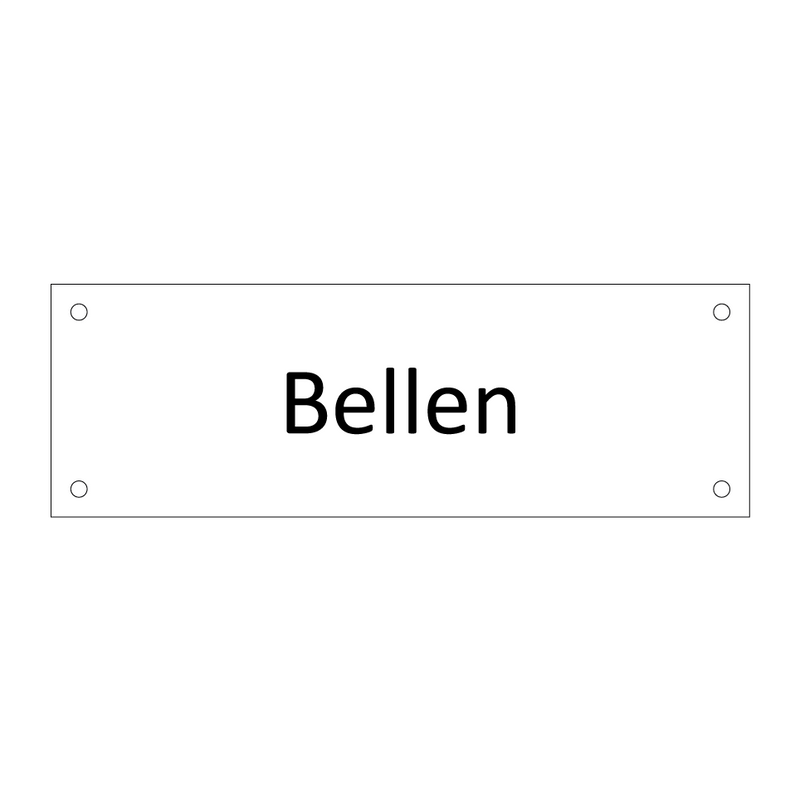 Bellen & Bellen & Bellen