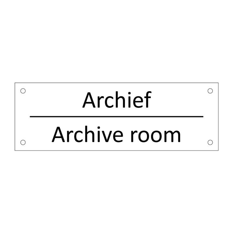 Archief - Archive room & Archief - Archive room & Archief - Archive room