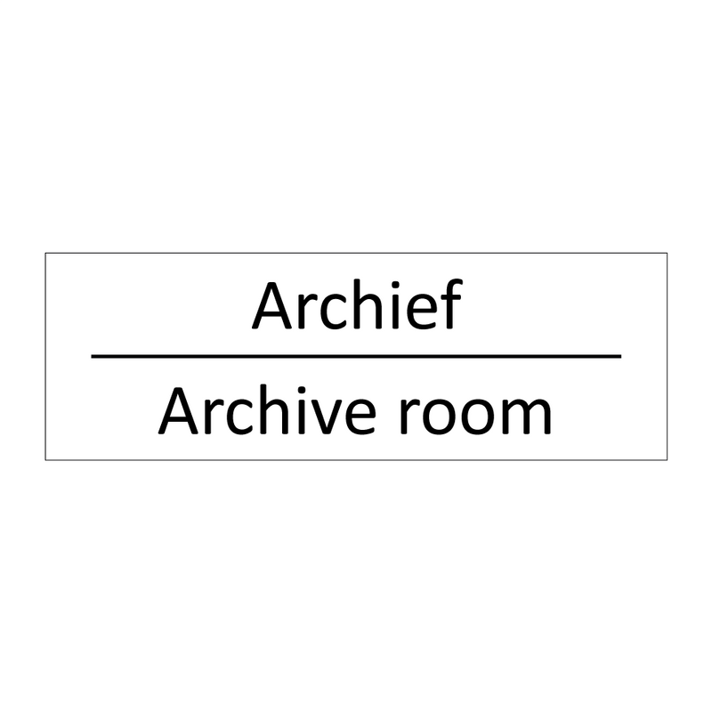 Archief - Archive room & Archief - Archive room & Archief - Archive room & Archief - Archive room