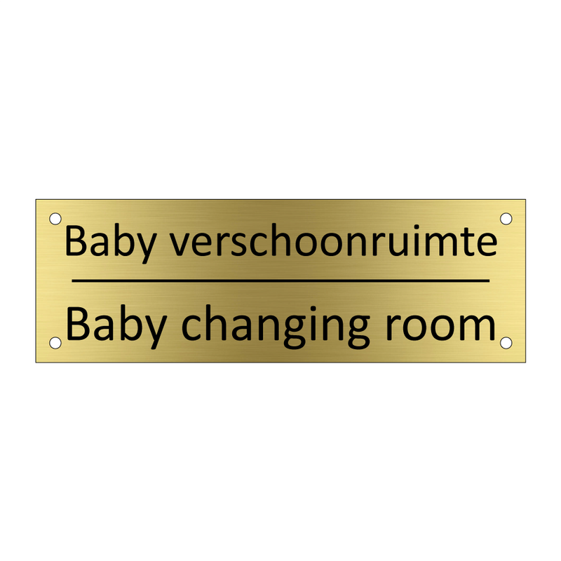 Baby verschoonruimte - Baby changing room & Baby verschoonruimte - Baby changing room