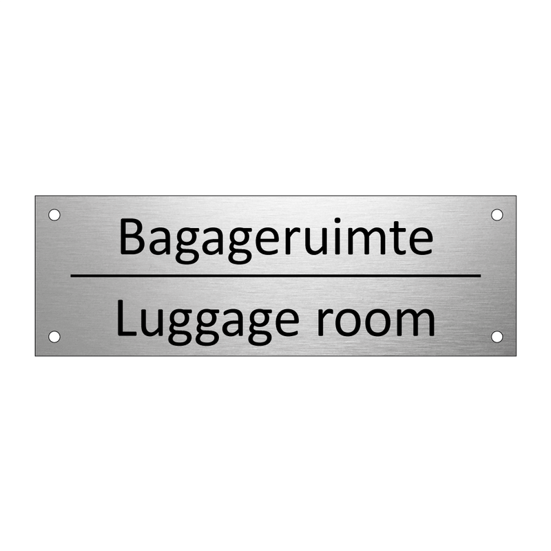 Bagageruimte - Luggage room & Bagageruimte - Luggage room & Bagageruimte - Luggage room