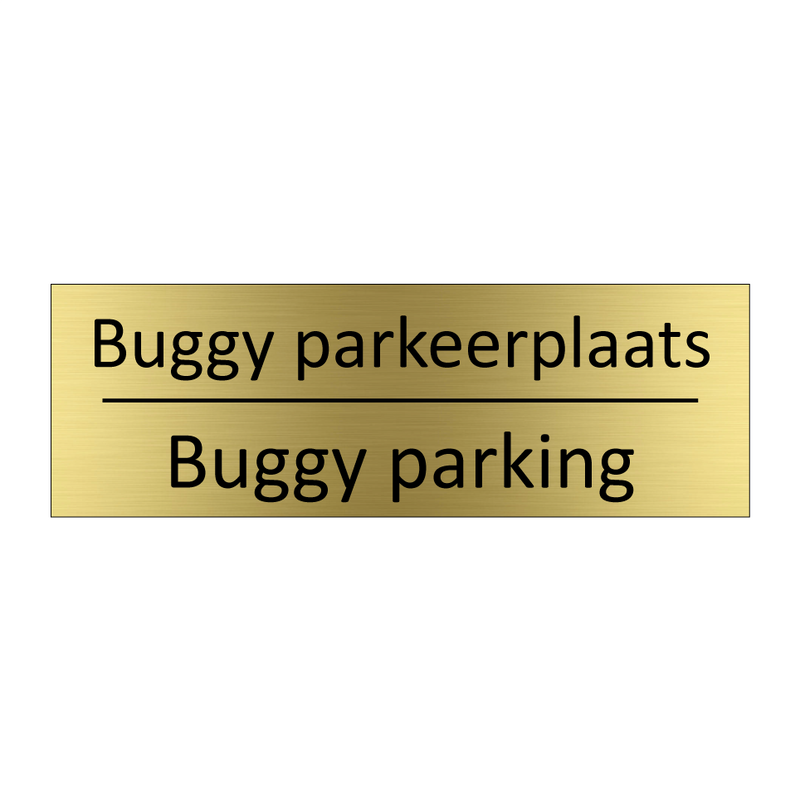 Buggy parkeerplaats - Buggy parking & Buggy parkeerplaats - Buggy parking