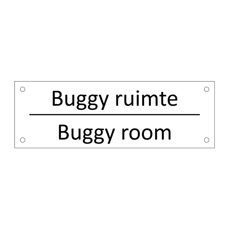 Buggy ruimte - Buggy room & Buggy ruimte - Buggy room & Buggy ruimte - Buggy room