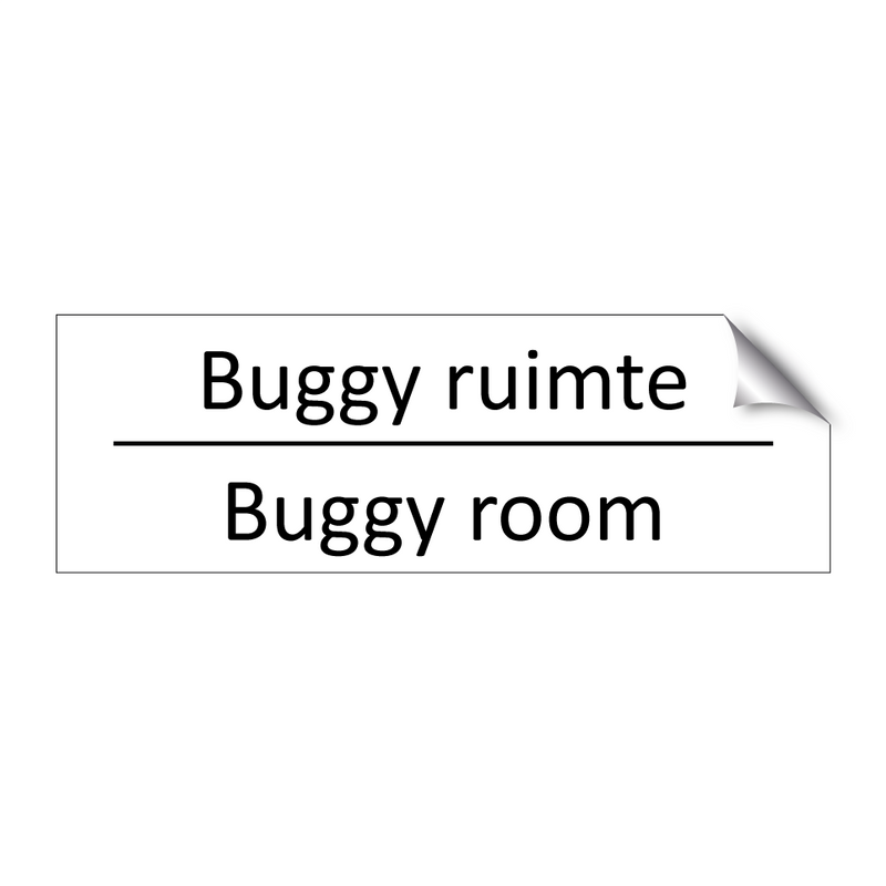 Buggy ruimte - Buggy room & Buggy ruimte - Buggy room & Buggy ruimte - Buggy room