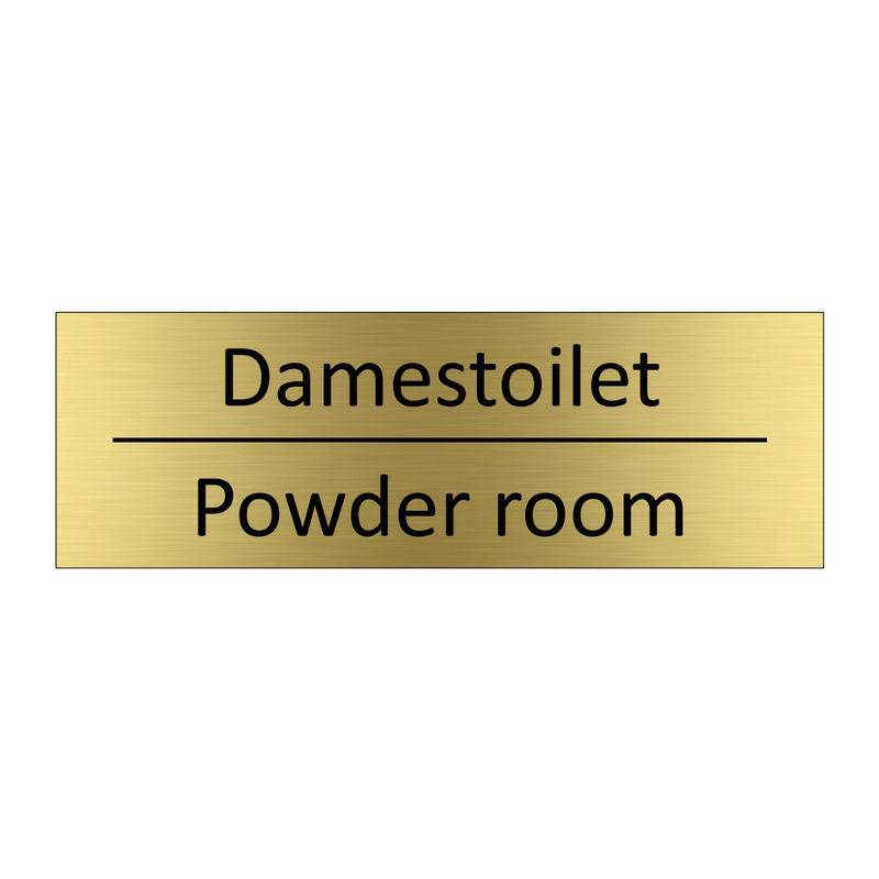 Damestoilet - Powder room & Damestoilet - Powder room & Damestoilet - Powder room