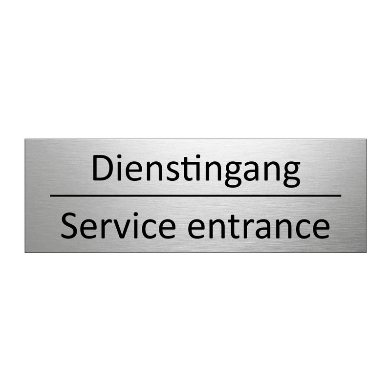 Dienstingang - Service entrance & Dienstingang - Service entrance & Dienstingang - Service entrance