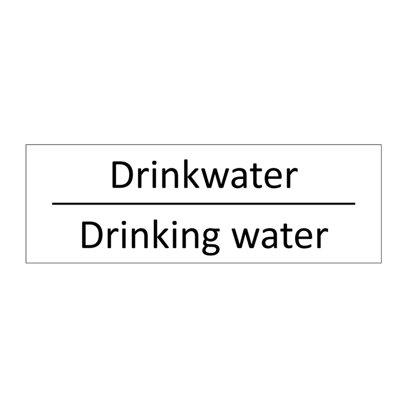 Drinkwater - Drinking water & Drinkwater - Drinking water & Drinkwater - Drinking water