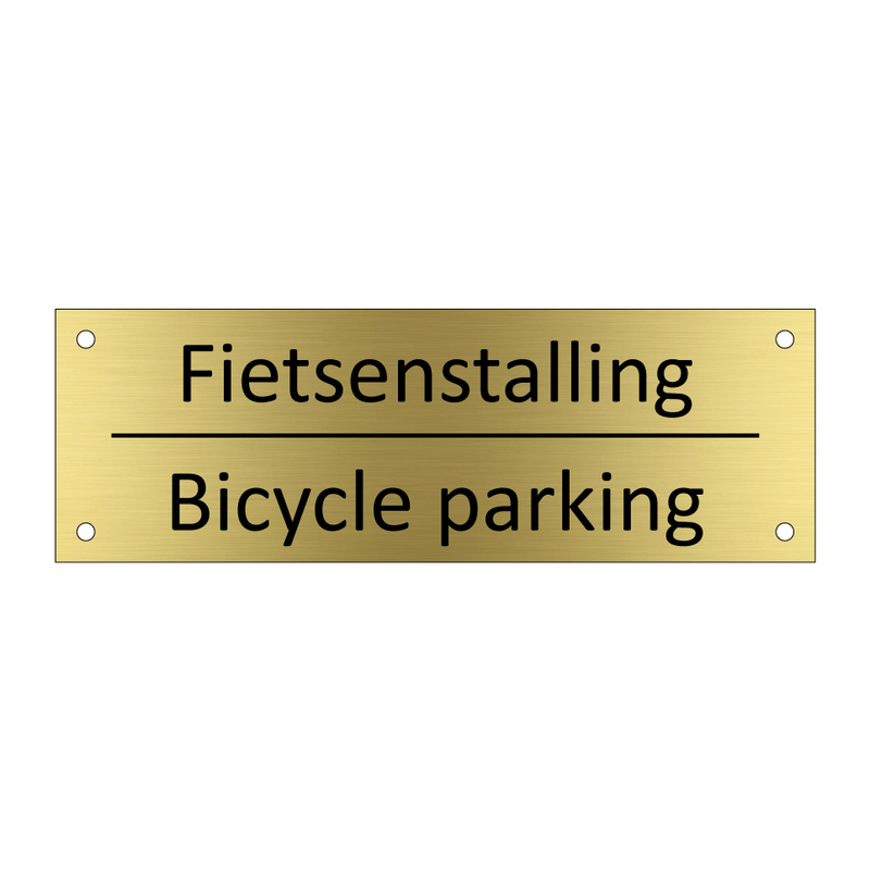 Fietsenstalling - Bicycle parking & Fietsenstalling - Bicycle parking