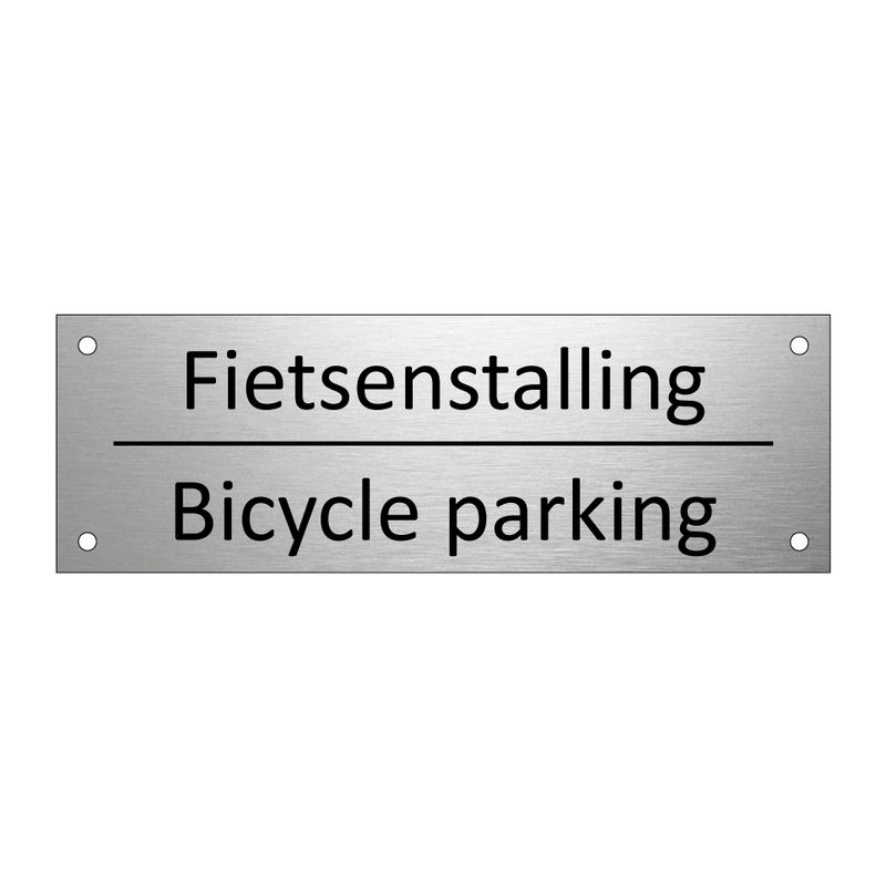 Fietsenstalling - Bicycle parking & Fietsenstalling - Bicycle parking