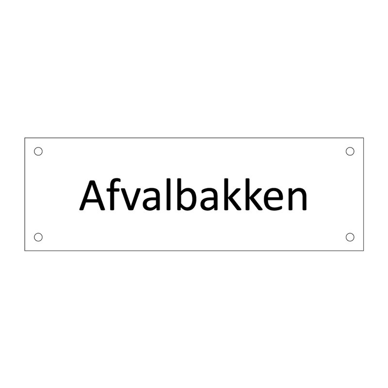 Afvalbakken & Afvalbakken & Afvalbakken