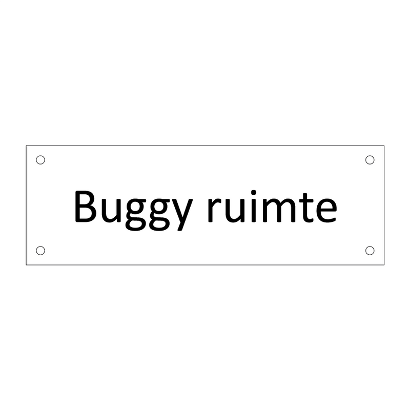 Buggy ruimte & Buggy ruimte & Buggy ruimte