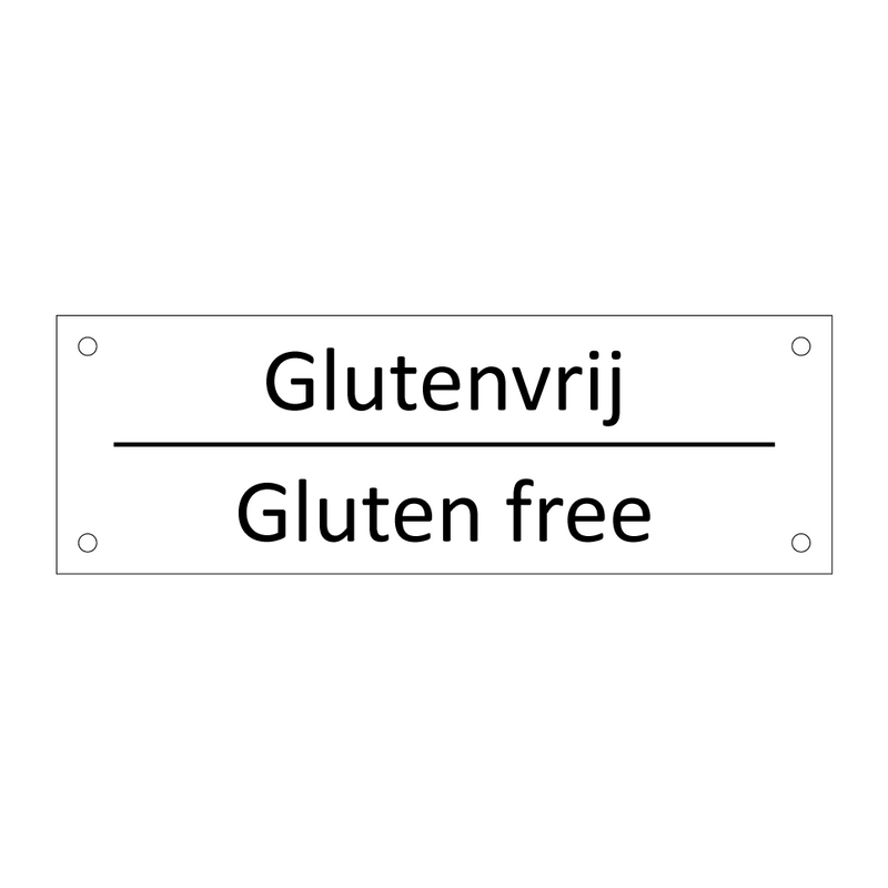 Glutenvrij - Gluten free & Glutenvrij - Gluten free & Glutenvrij - Gluten free