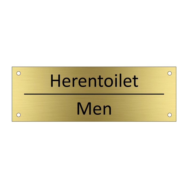 Herentoilet - Men & Herentoilet - Men & Herentoilet - Men