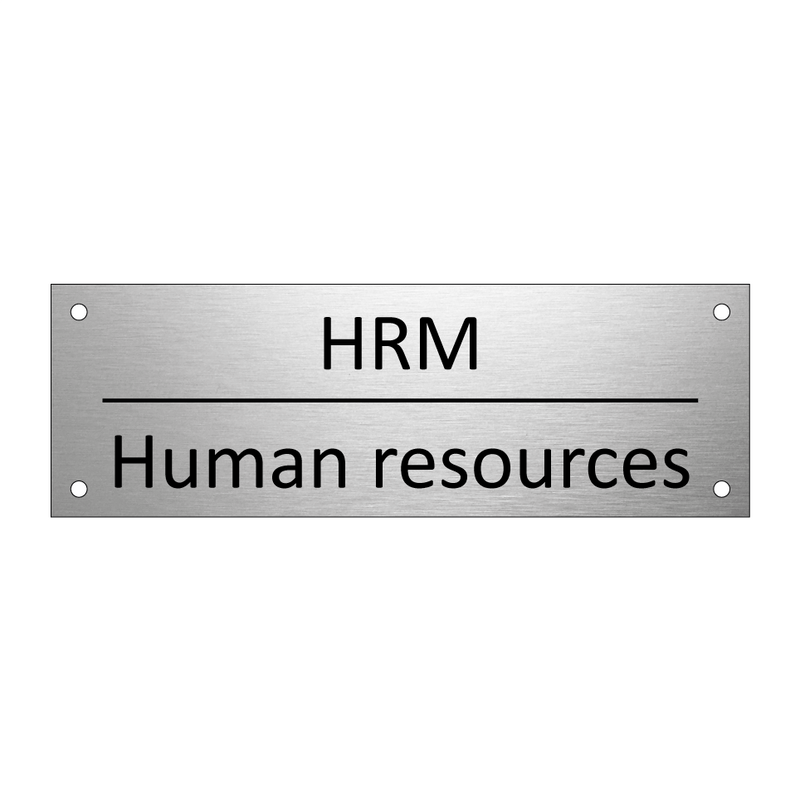 HRM - Human resources & HRM - Human resources & HRM - Human resources