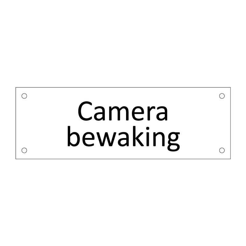 Camera bewaking & Camera bewaking & Camera bewaking