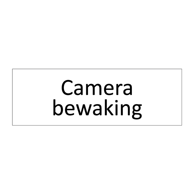 Camera bewaking & Camera bewaking & Camera bewaking & Camera bewaking & Camera bewaking