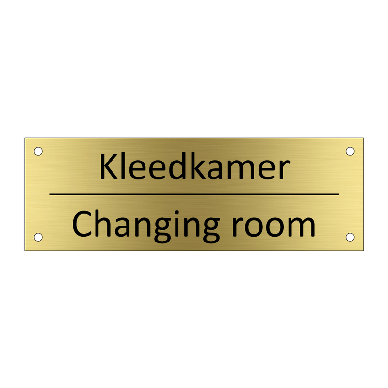 Kleedkamer - Changing room & Kleedkamer - Changing room & Kleedkamer - Changing room