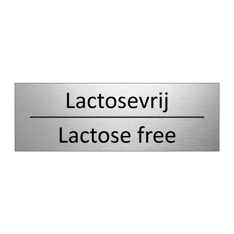 Lactosevrij - Lactose free & Lactosevrij - Lactose free & Lactosevrij - Lactose free