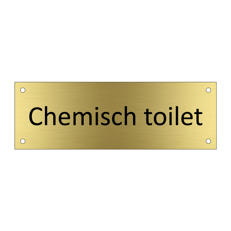 Chemisch toilet & Chemisch toilet & Chemisch toilet