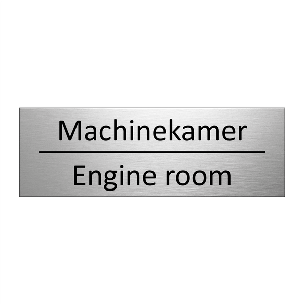 Machinekamer - Engine room & Machinekamer - Engine room & Machinekamer - Engine room