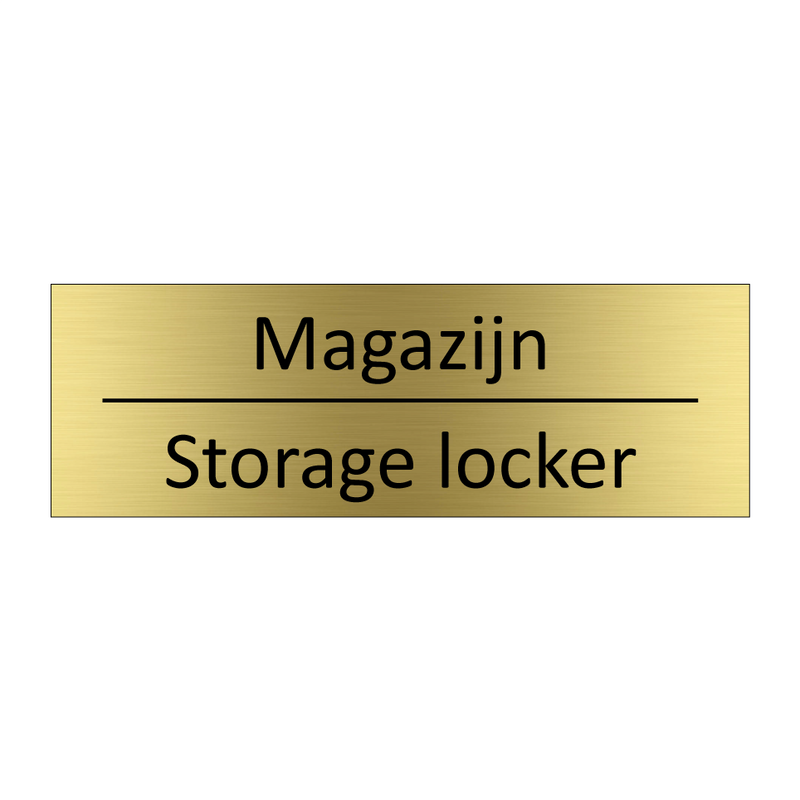 Magazijn - Storage locker & Magazijn - Storage locker & Magazijn - Storage locker