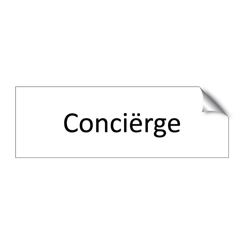 Conciërge & Conciërge & Conciërge