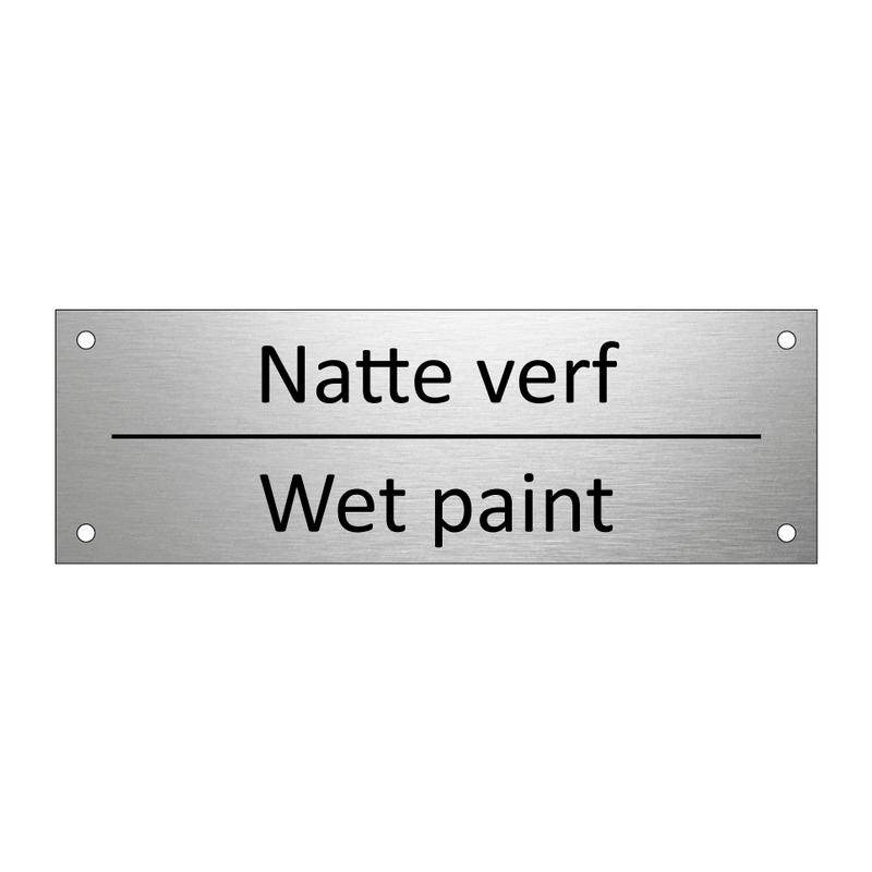 Natte verf - Wet paint & Natte verf - Wet paint & Natte verf - Wet paint