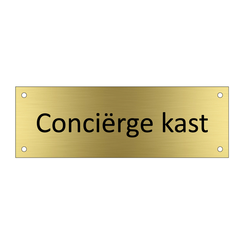 Conciërge kast & Conciërge kast & Conciërge kast