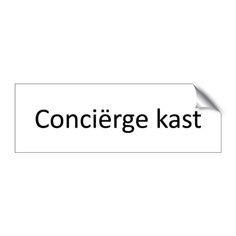 Conciërge kast & Conciërge kast & Conciërge kast