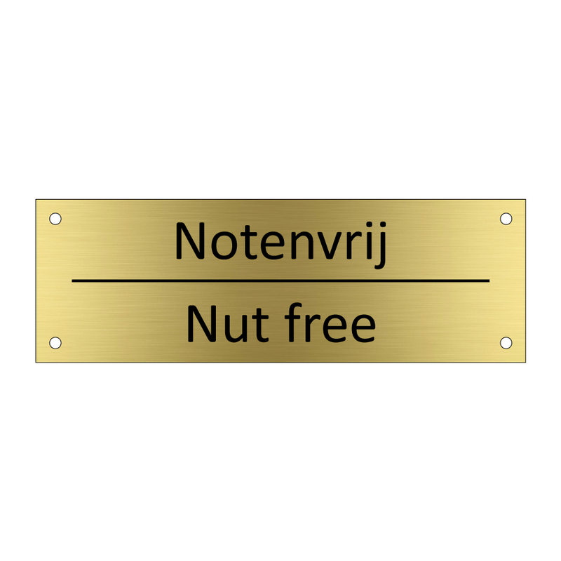 Notenvrij - Nut free & Notenvrij - Nut free & Notenvrij - Nut free