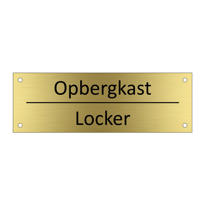 Opbergkast - Locker & Opbergkast - Locker & Opbergkast - Locker