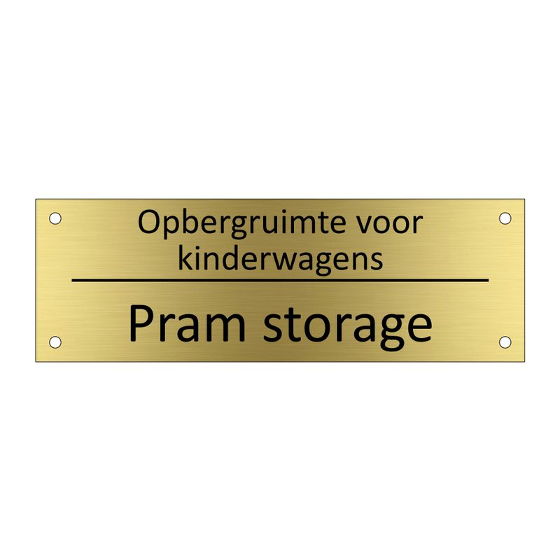 Opbergruimte voor kinderwagens - Pram storage & Opbergruimte voor kinderwagens - Pram storage