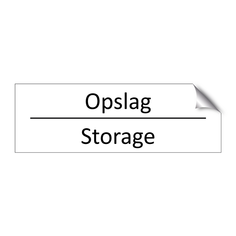 Opslag - Storage & Opslag - Storage & Opslag - Storage